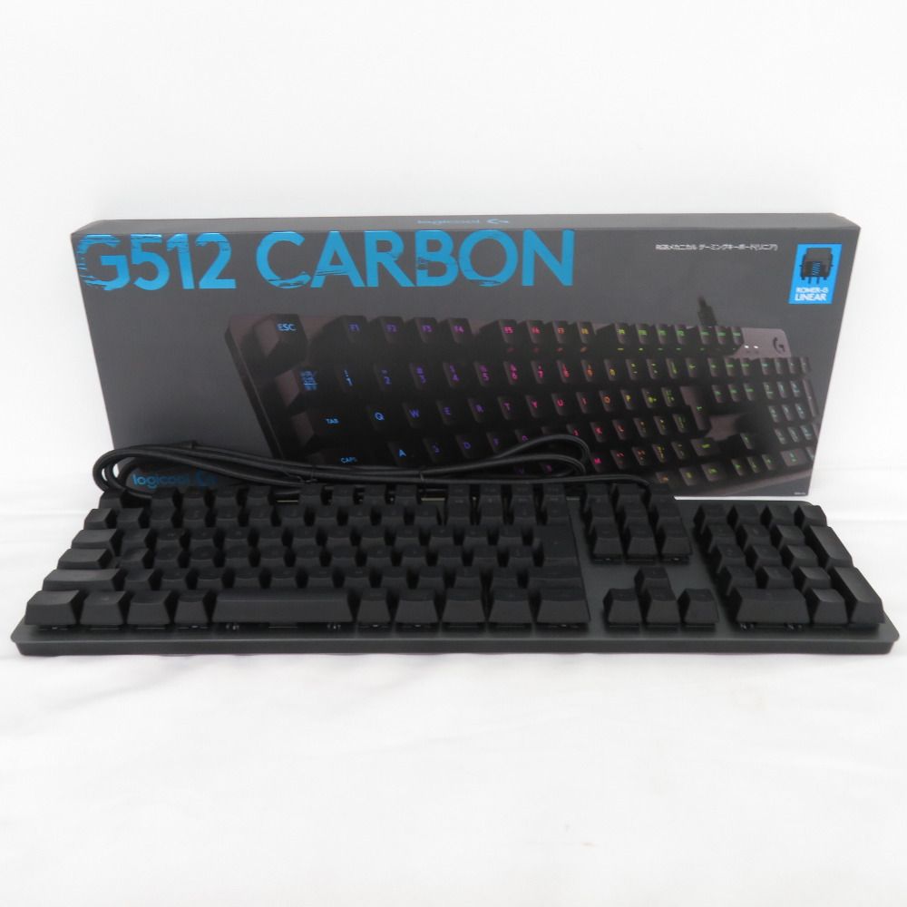 未開封】Logicool ゲーミングキーボード G512 CARBON-