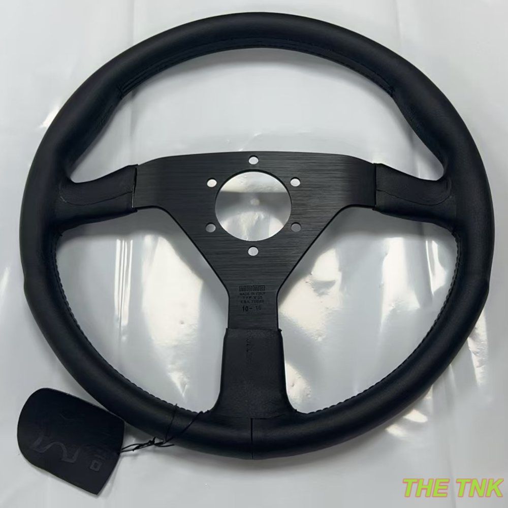 MOMO モモ ステアリング ハンドル本体 V1 フラットデザイン レザー 14