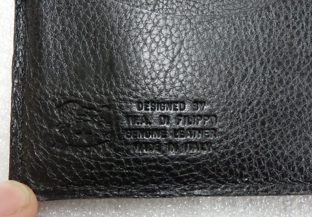 IL BISONTE イルビゾンテ 長財布 がま口小銭入れ付 C0911P ブラック 収納袋付き IL BISONTE イルビゾンテ 長財布 がま口小銭入れ付 C0911P ブラック