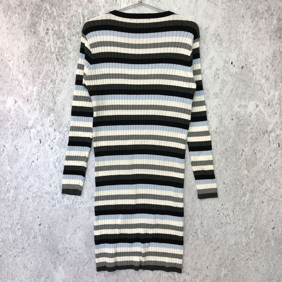 最終値下げ:ポロラルフローレン　ボーダーワンピース POLO RALPH LAUREN ポロラルフローレン ボーダー ニット ロング