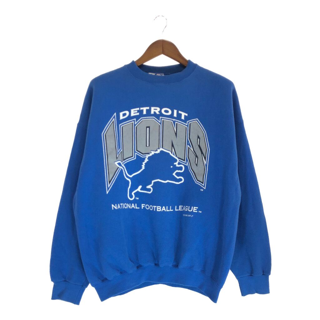 90年代 LOGOATHLETIC NFL デトロイト・ライオンズ スウェット プロ