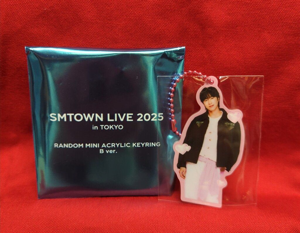 SMTOWN LIVE 2025 ランダムミニアクキー 　東方神起 東方神起 2025 SMTOWN LIVE in TOKYO U-KNOW ランダムミニ