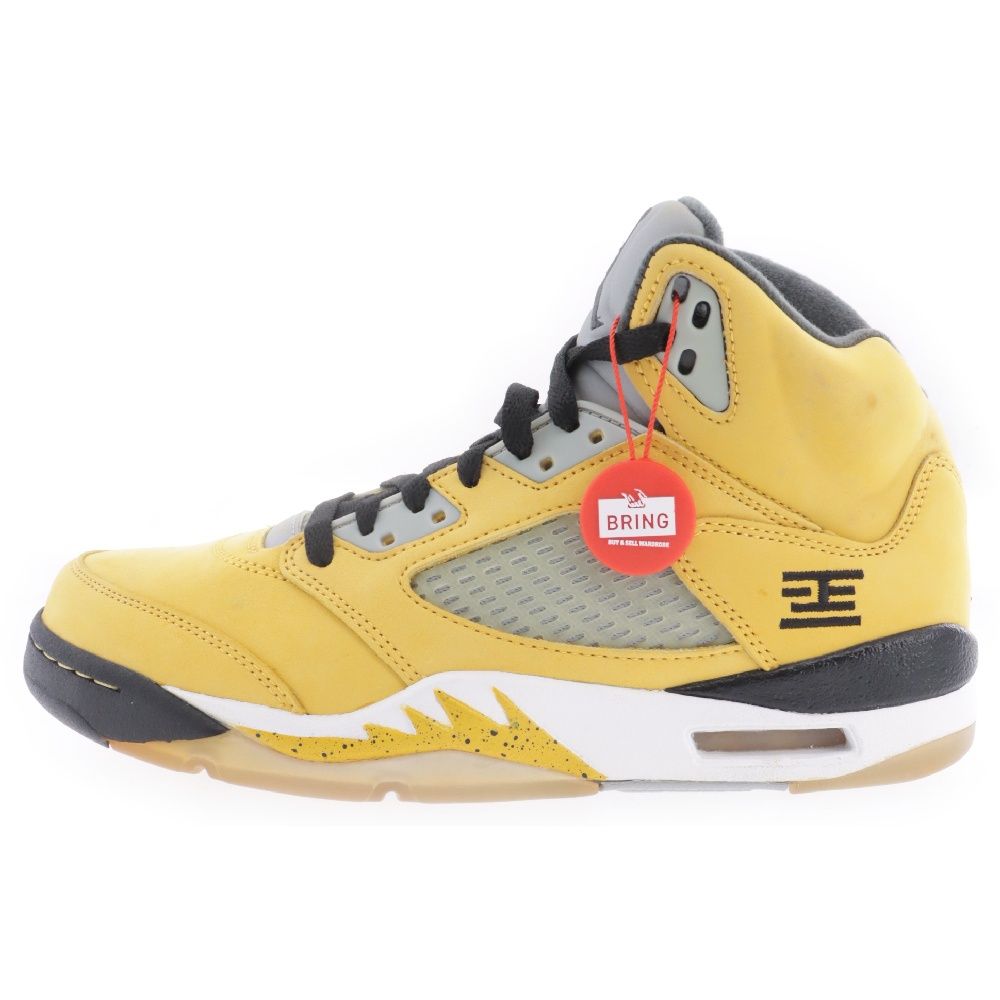 NIKE (ナイキ) AIR JORDAN 5 RETRO T23 TOKYO 23 エアジョーダン5 レトロ トーキョー23 ハイカットスニーカー シューズ 454783-701 イエロー US8/26cm