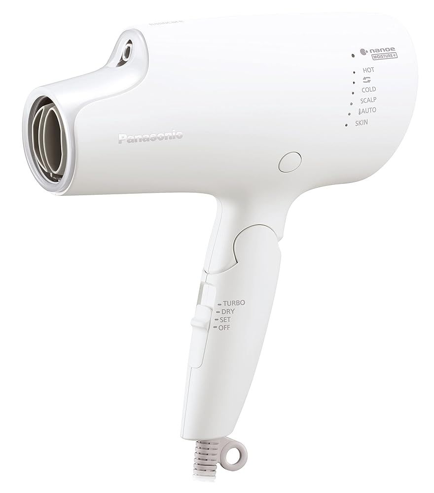 パナソニック ヘアドライヤー ナノケア 高浸透ナノイー-ミネラル搭載 ウォームホワイト EH-NA0G-W