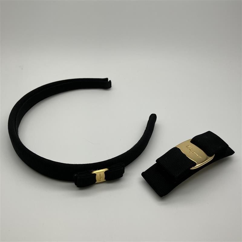 Ferragamo フェラガモ カチューシャ バレッタ 計2点セット K75