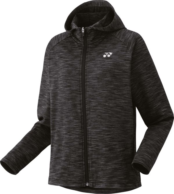 5営業日で発送 YONEX ヨネックス ウィメンズニットウォームアップパーカー 58114 色 ブラック サイズ XO