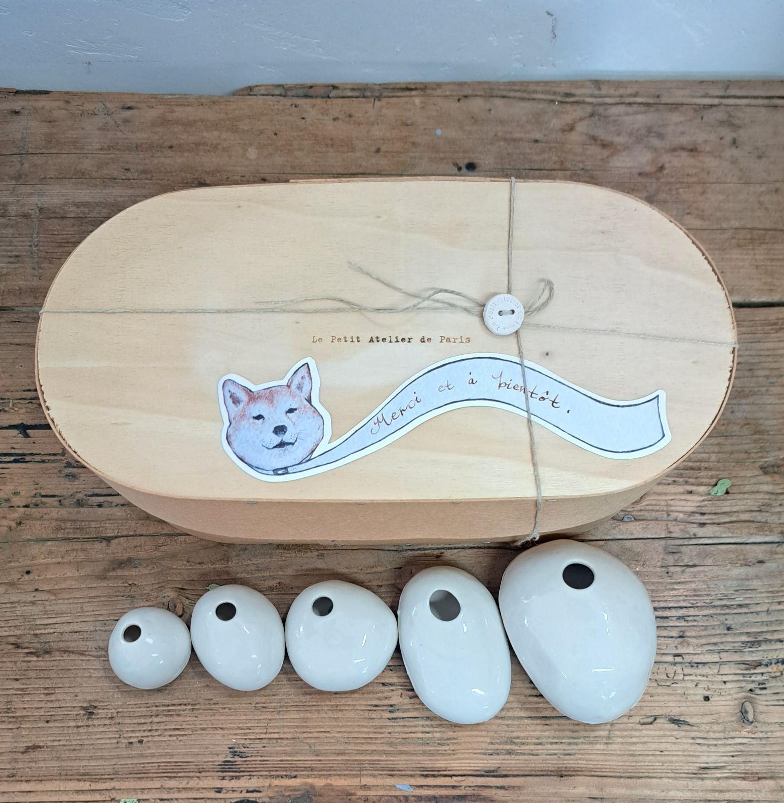 辻村史朗 粉引片口大鉢 公式