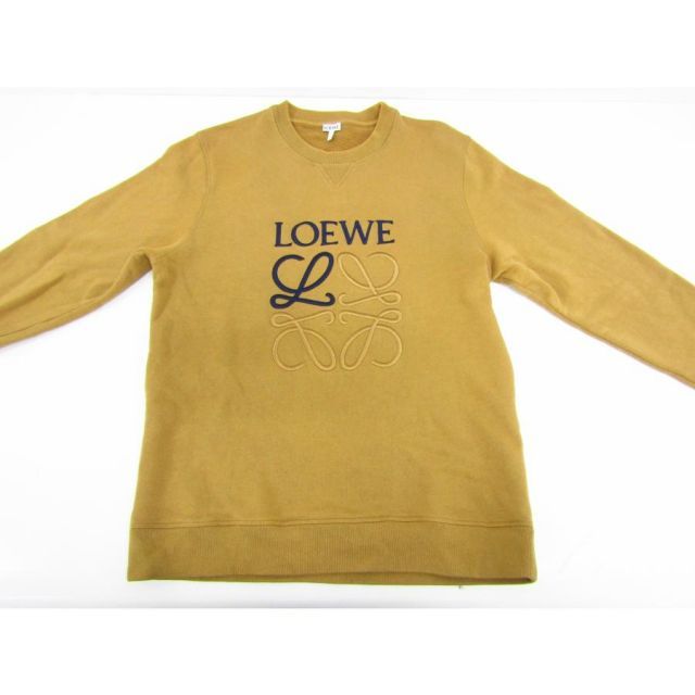 【超美品】大人気ロエベスウェットトレーナーアナグラム ロエベ loewe アナグラム-刺繍入りコットンスウェットシャツ