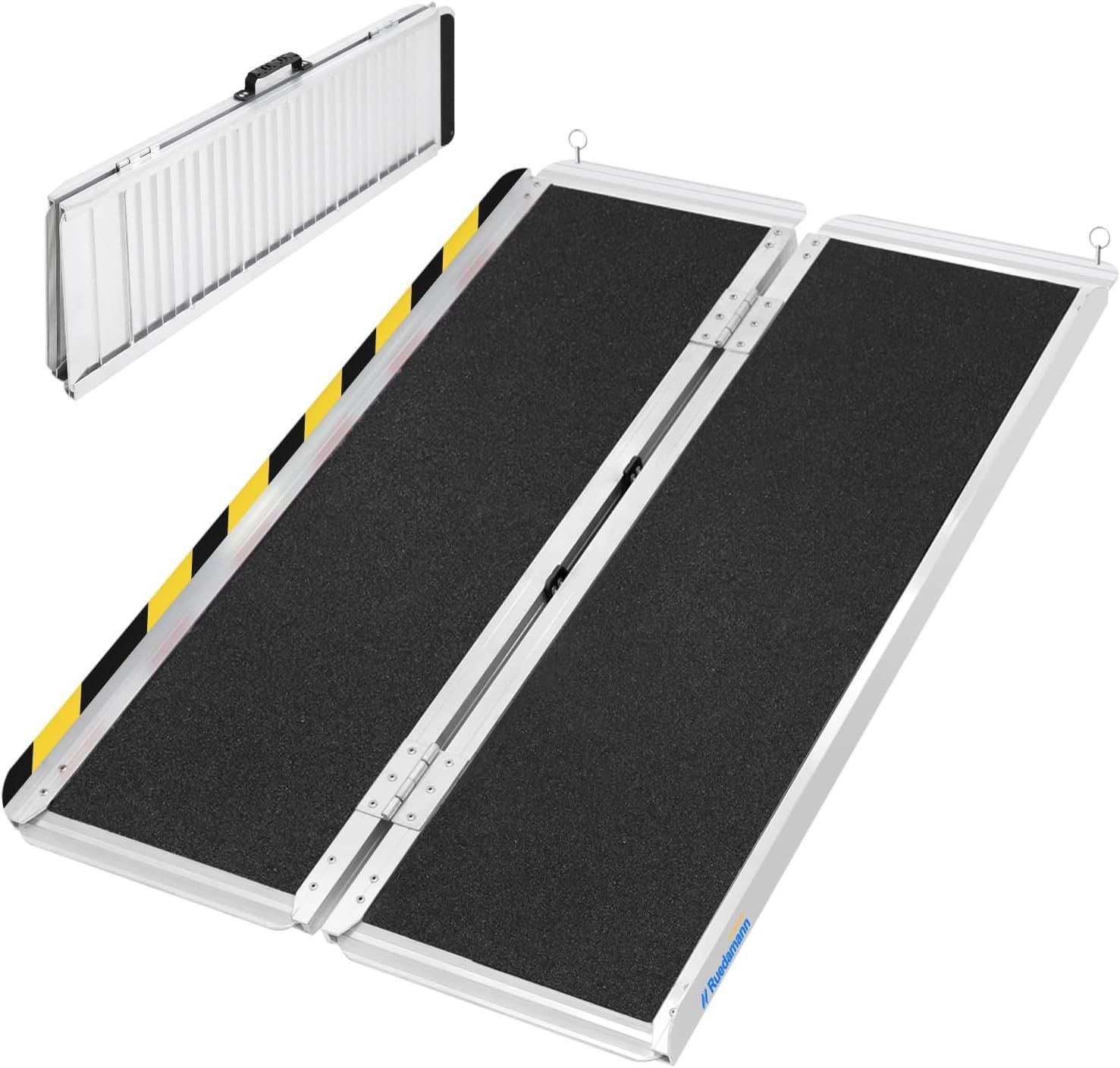 段差スロープ プラスチック製R1587 幅60cm 高さ10cm (8個セット) 楽天