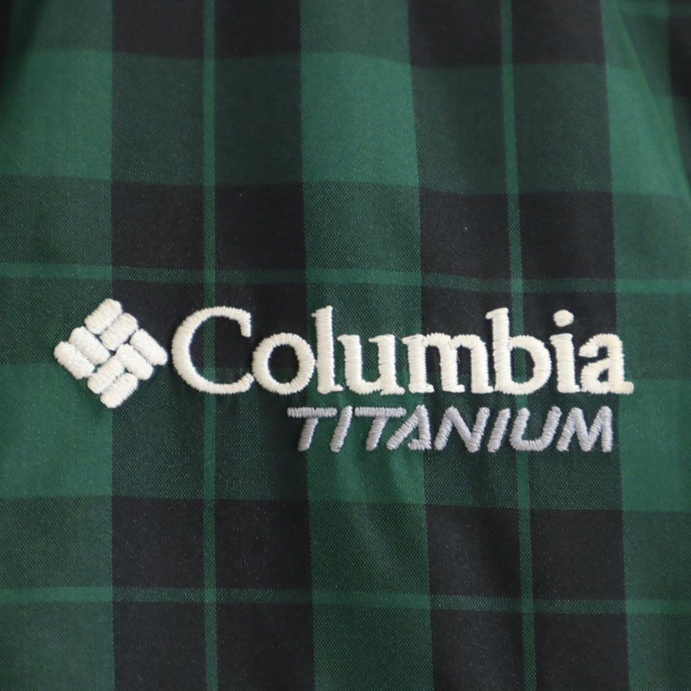 Colombia TITANIUM OMNITECH マウンテンパーカー バッファローチェック フリース付 コロンビア アウトドア アメカジ 古着 e23121901 Columbia Columbia(コロンビア) TITANIUM チェック柄マウンテン