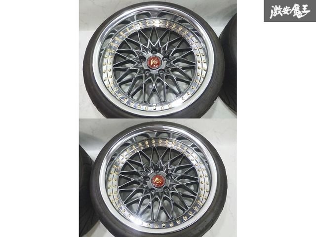○WORK ワーク VS-XV 18インチ9.5J＋20/11.5J＋8 5穴 PCD114.3