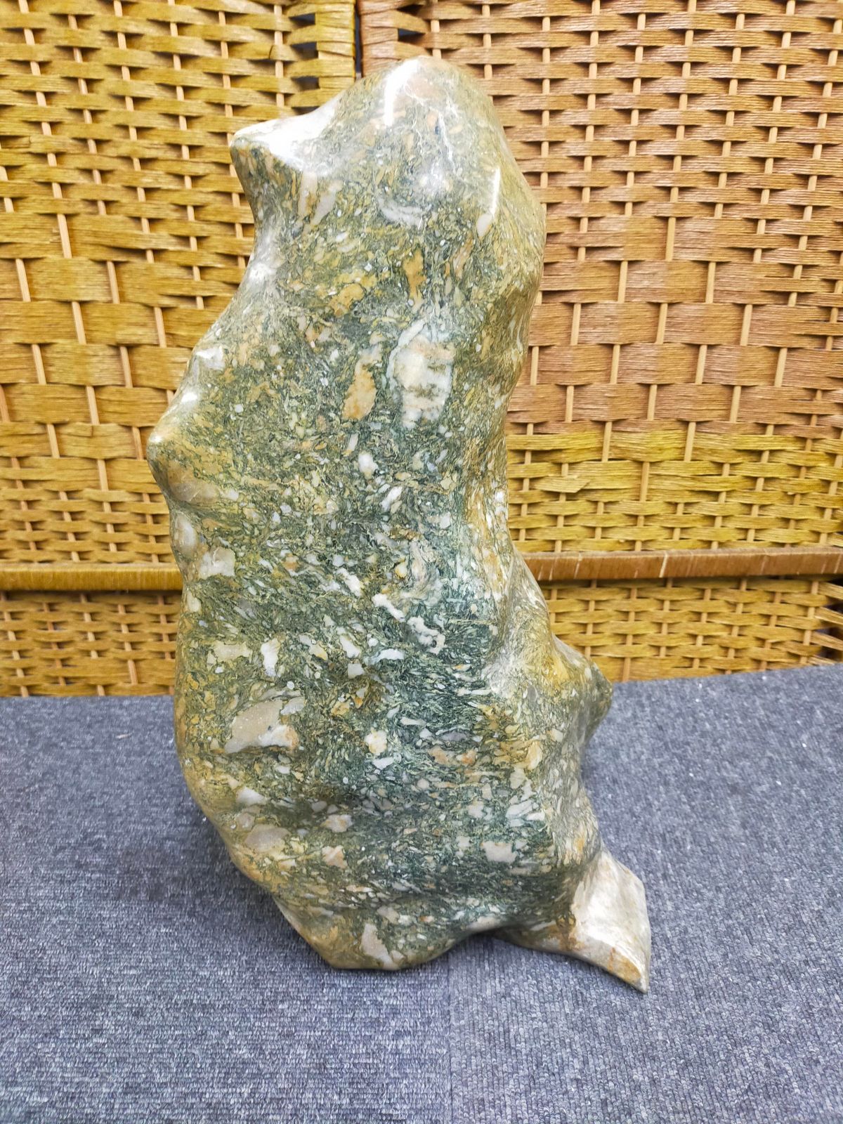 根尾谷産 菊花石 11.2キロ 鑑賞石 石 置物 オブジェ インテリア 盆石