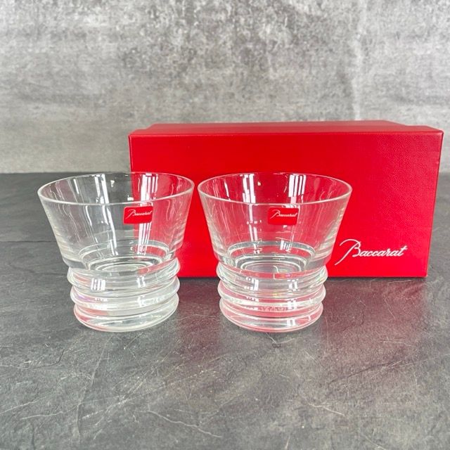 未使用 バカラ ベガ ロックグラス 2客セット ペア Baccarat /512644 未使用 バカラ ベガ ロックグラス 2客セット ペア Baccarat /512644