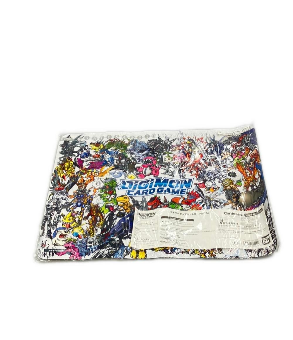 美品 デジモン プレイマット テイマーグッズセット3 パタモンu0026
