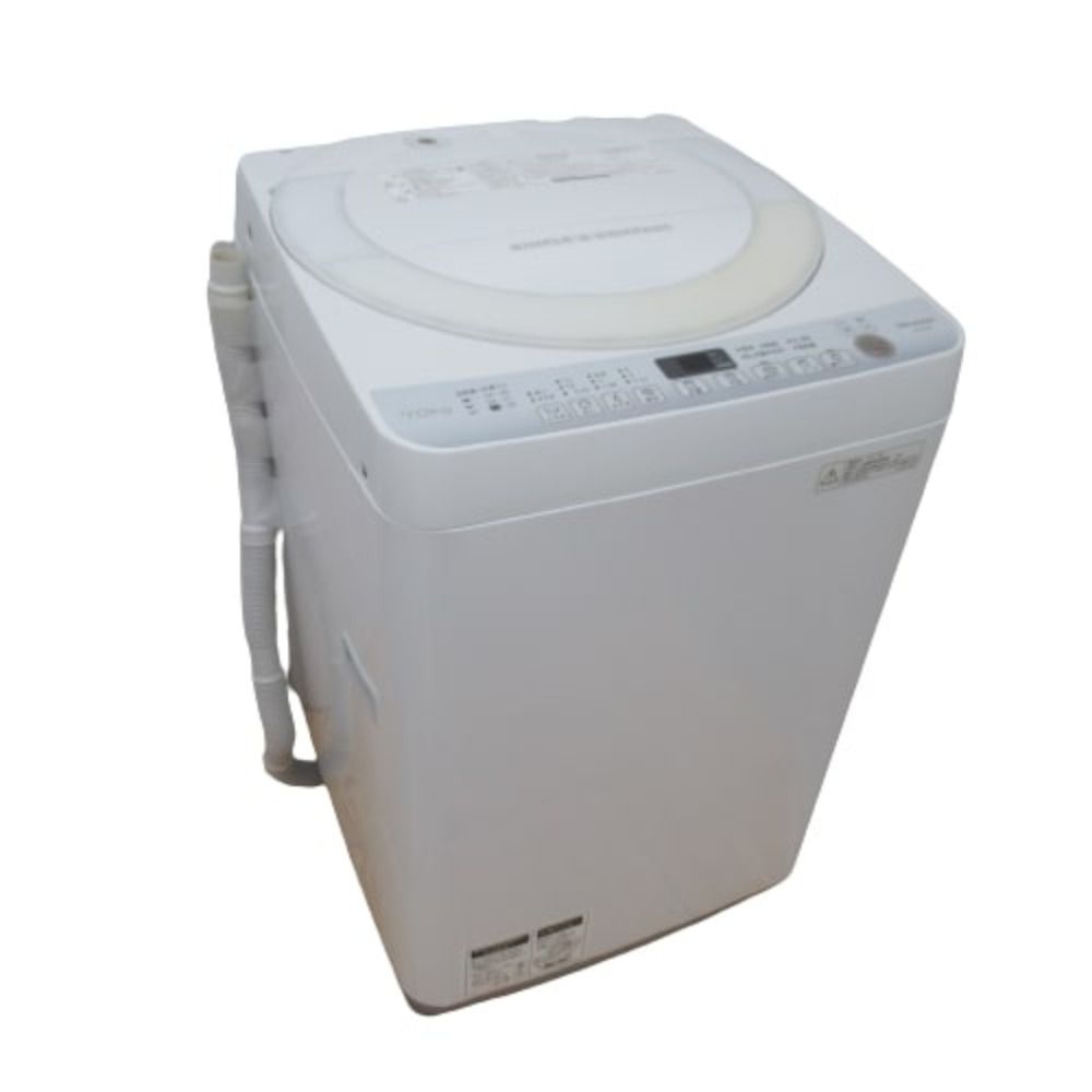 値下げ】SHARP 全自動洗濯機 ES-T709 7kg 2017年モデル