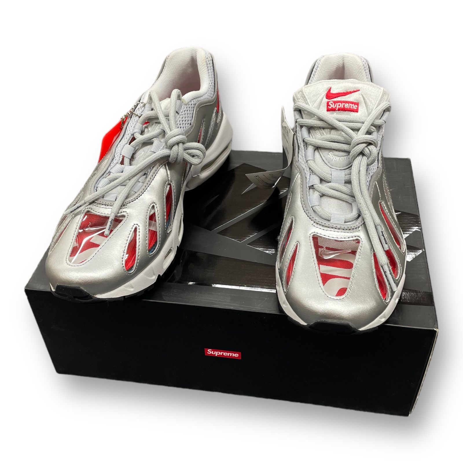 国内正規 NIKE Supreme AIR MAX 96 エアマックス96 コラボ スニーカー 