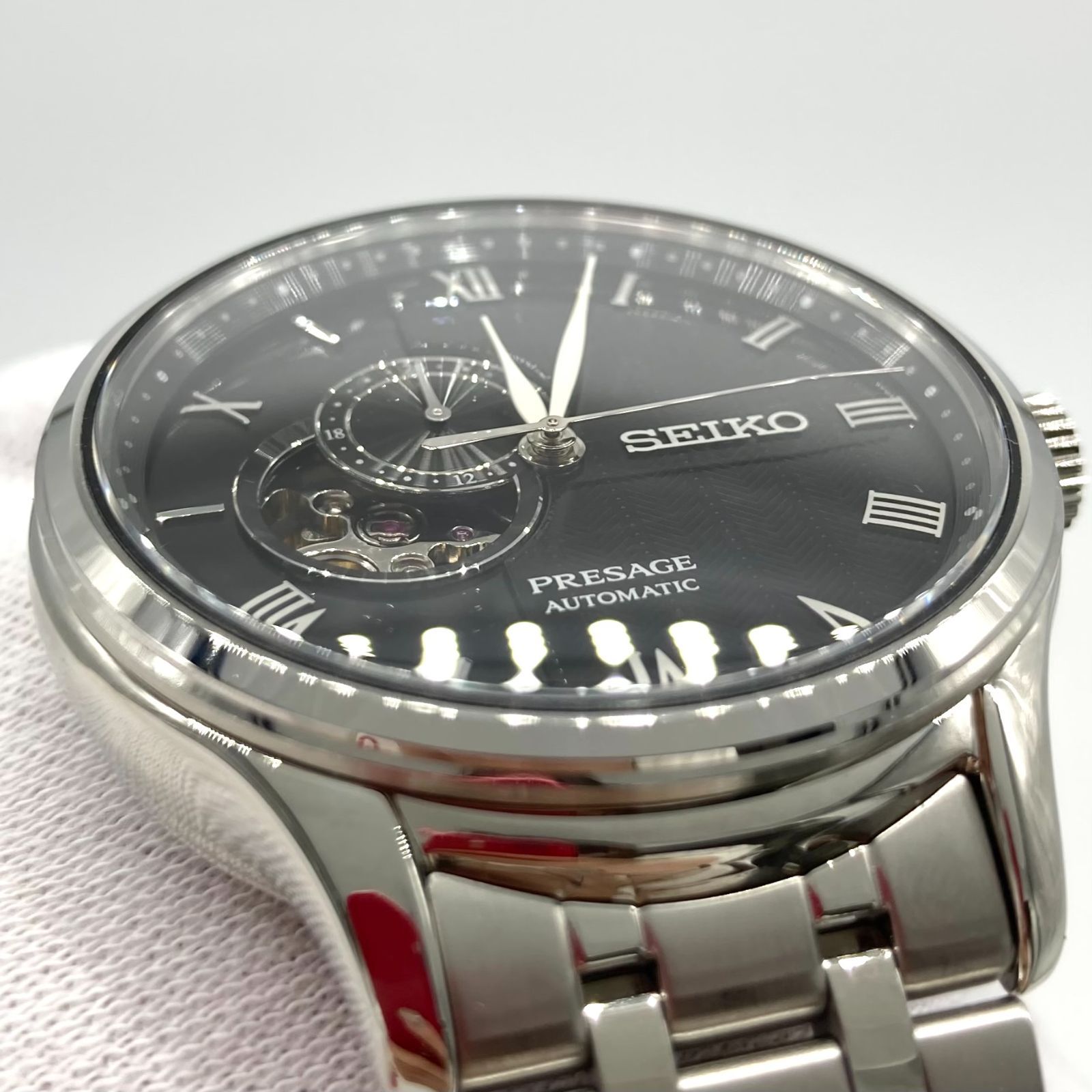 ▽【ABランク/稼働品】SEIKO/セイコー プレザージュ メカニカル 