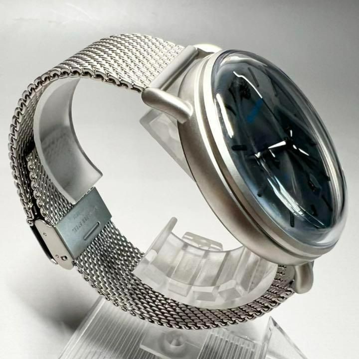 Nスペースデザイン【新品未使用】定価４.３万円 エンポリオアルマーニ メンズ腕時計 シルバー銀