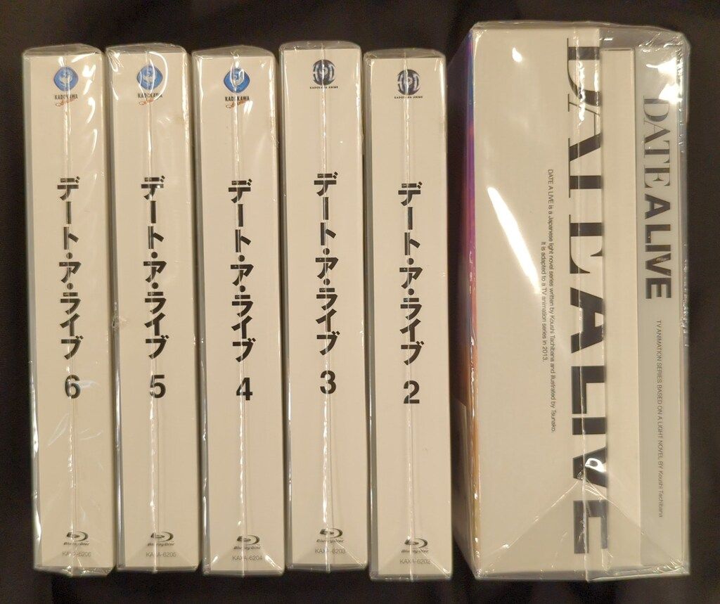 デート・ア・ライブ 全18枚 I 全6巻 + II 全5巻 + III 全6巻 + 劇場版 レンタル落ち 全巻セット 中古 DVD | デート・ア・ライブ 全6巻セット [マーケットプレイス Blu-rayセット] DVD・ブルーレイ