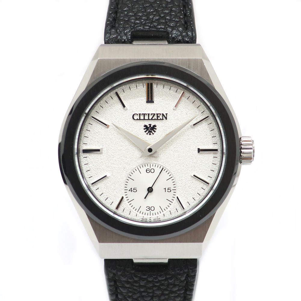 【天白】【CITIZEN】シチズン ザ・シチズン NC0207-07A 特定店限定モデル 世界限定200本 姫路黒桟革 SS ブレス付 セラミック 箱保 自動巻 メンズ 腕時計【中古】