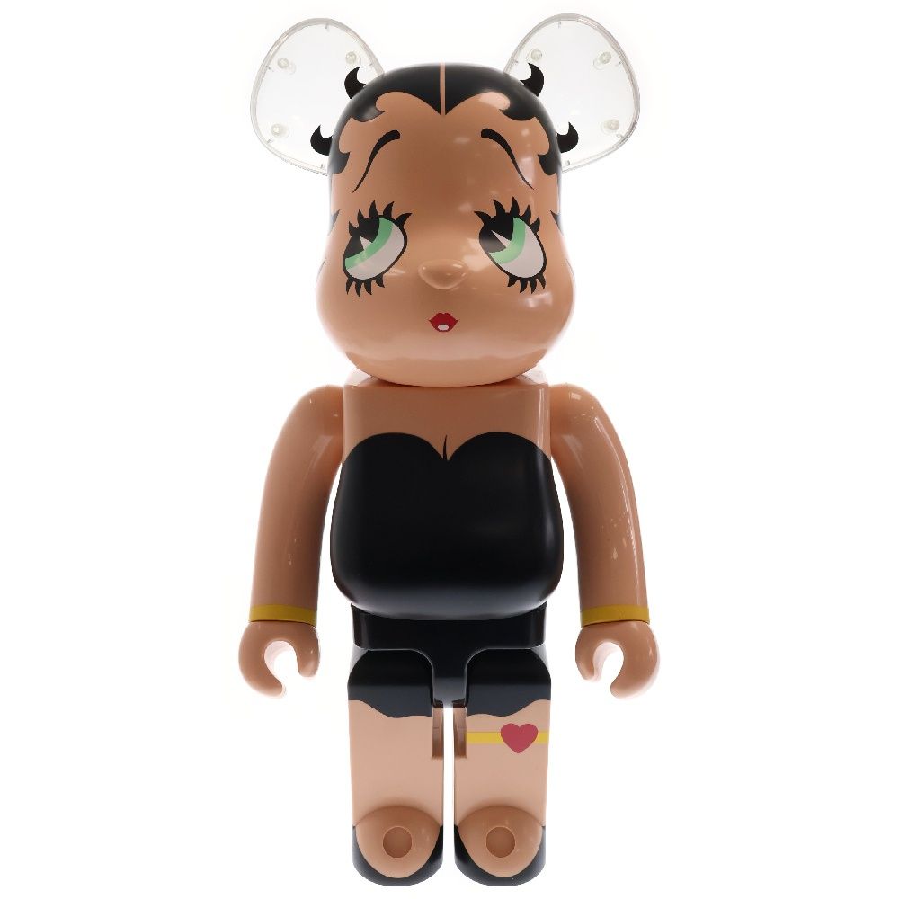 MEDICOM TOY (メディコムトイ) BE@RBRICK Betty Boop BLACK 1000% ベアブリック ベティ ブープ ブラック フィギュア 人形 1000%