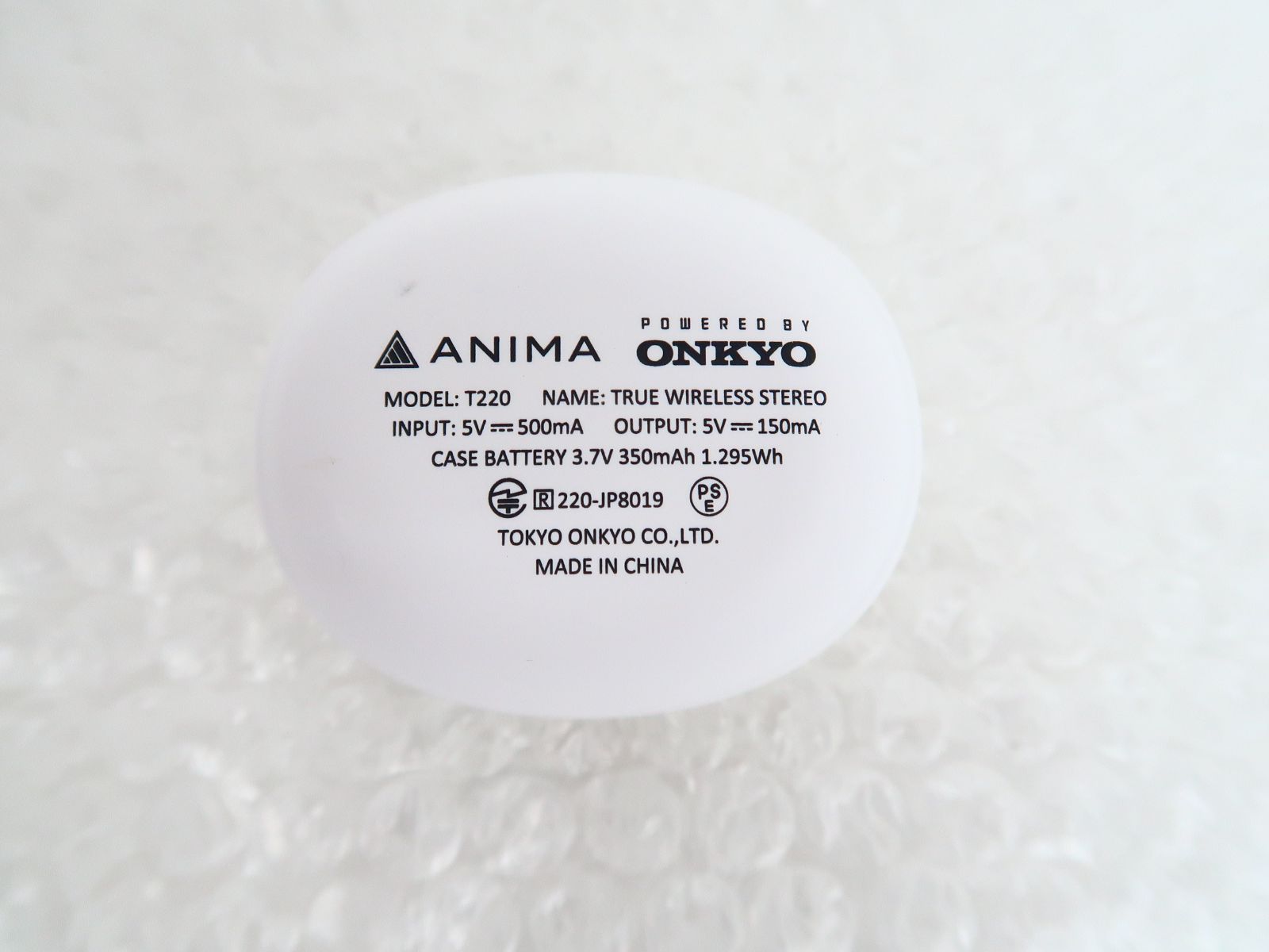 にじさんじ 星導ショウ ONKYO ワイヤレスイヤホン ANIMA AOW04 バーチャルライバーグループ「にじさんじ」× オンキヨー株式会社