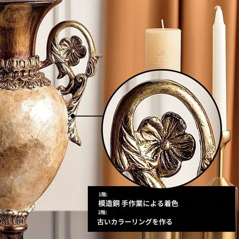 花瓶 フラワーベース 花器 アンティーク クラシック