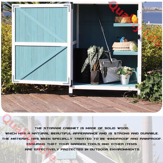 屋外ロッカー 大型倉庫 室外収納庫 高さ100|120CM 収納 ロッカー ガーデンキャビネット 掃除キャビネット 屋外収納庫 ?外収納庫 物置 倉庫 防水|耐侯|鍵付き ベランダ|庭|ガーデン収納 大容量 HRDEVELOPMENT_JP