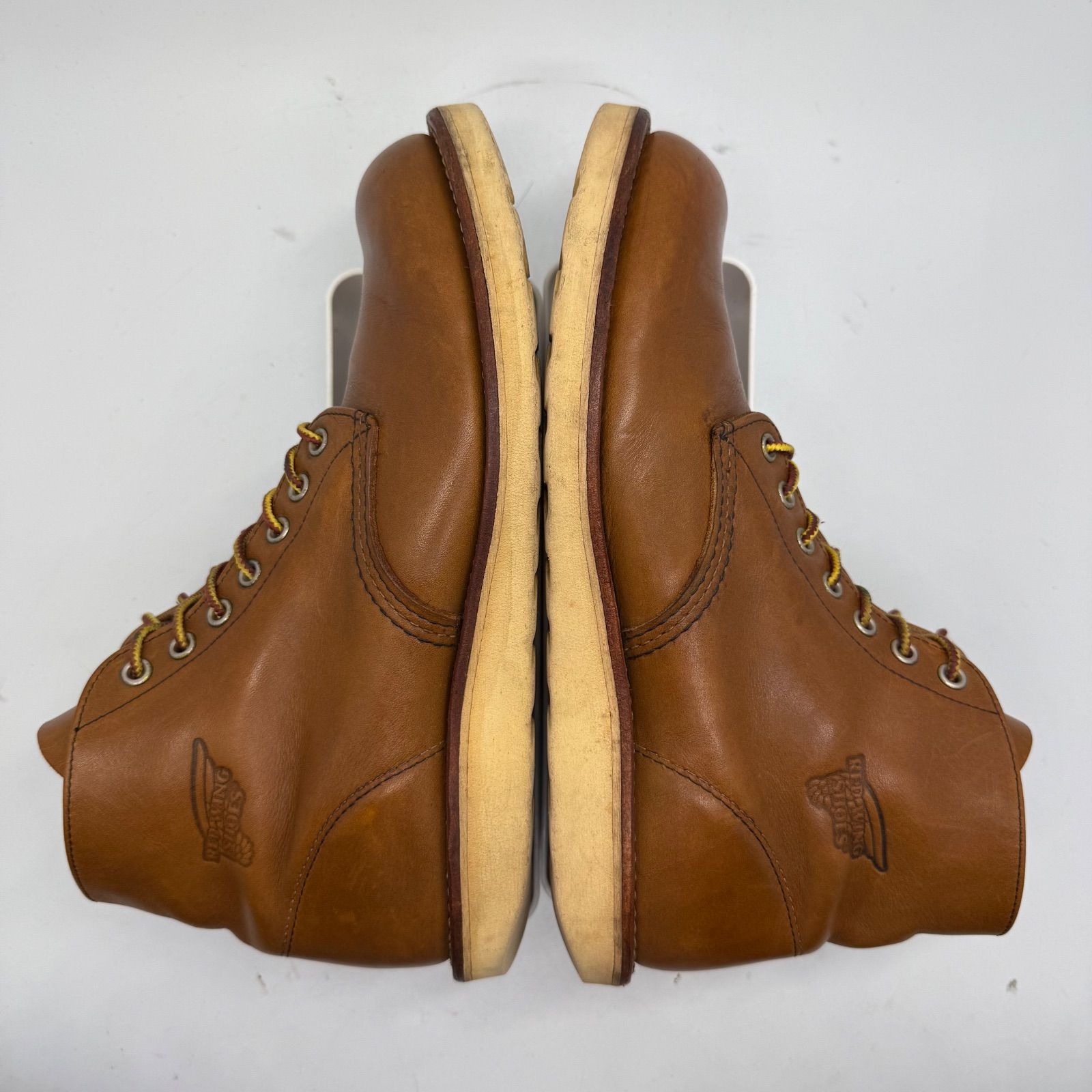  RED WING 9107 2010 6-INCH CLASSIC ROUND PLAIN boots ORO-IGINAL 26.5 cm レッドウィング オロイジアル 6インチ クラシックラウンド プレーントゥ ブーツ 廃盤 セッター ワークブーツ ブーツ 革靴