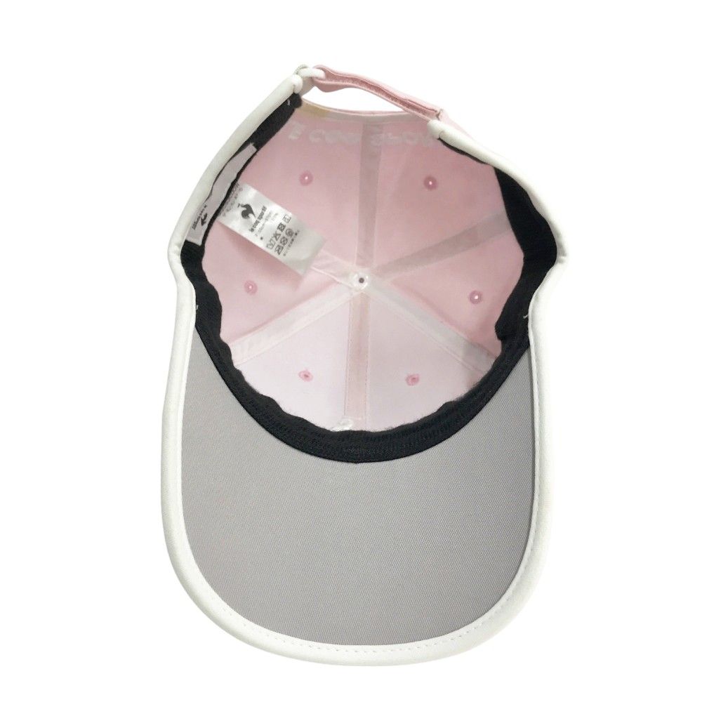 LE COQ GOLF ルコックゴルフ バイカラー キャップ ピンク系 F