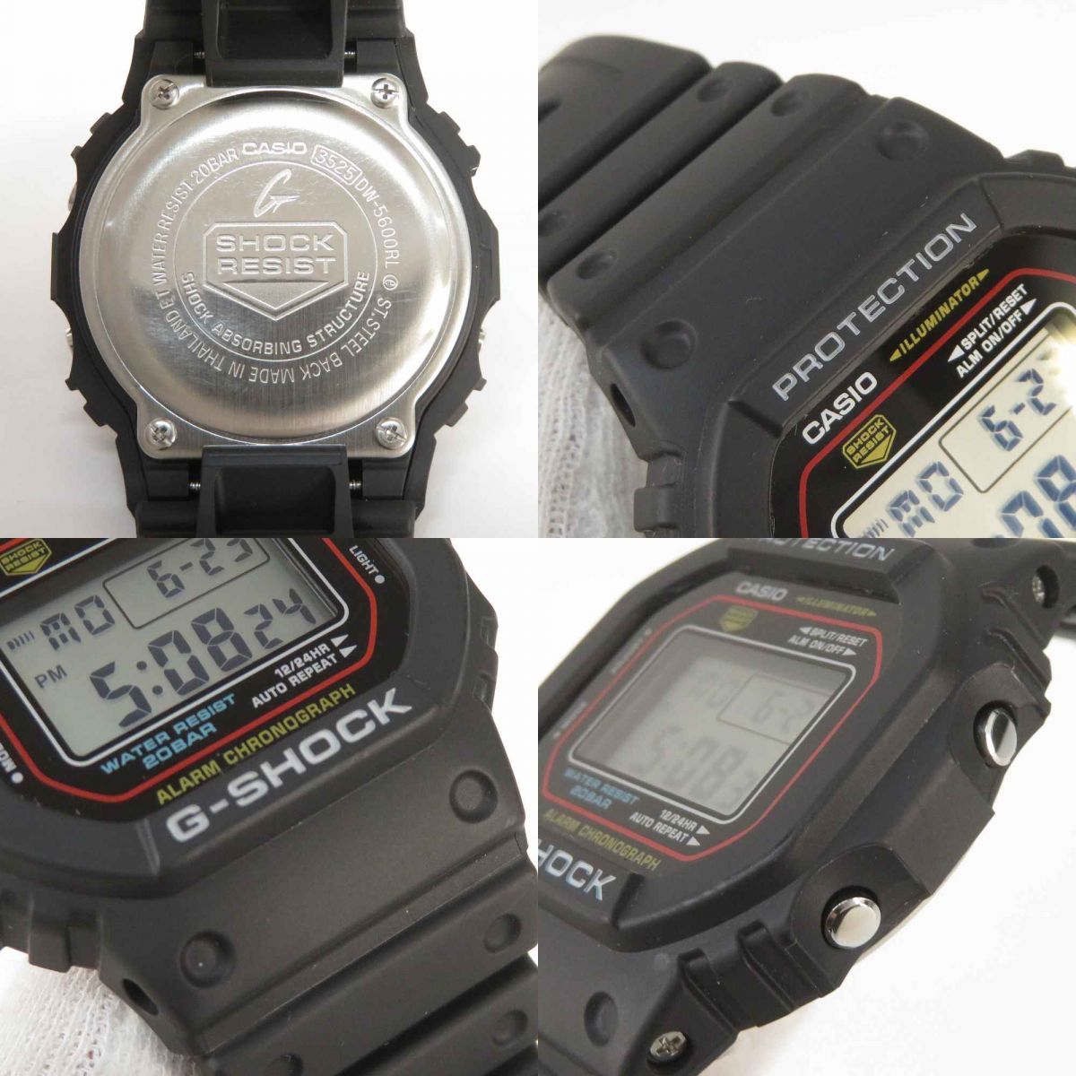 CASIO カシオ G-SHOCK DW-5600RL-1JF Iconic Styles クオーツ 腕時計