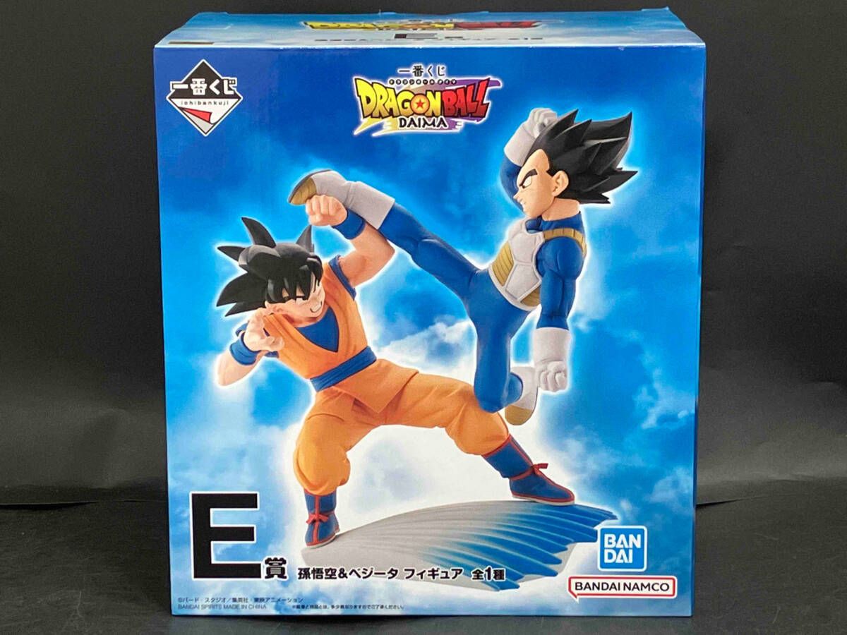 【未開封】一番くじ ドラゴンボール DAIMA 孫悟空 ベジータ 下位賞付き ドラゴンボール - E賞 孫悟空&ベジータ フィギュア 一番くじ