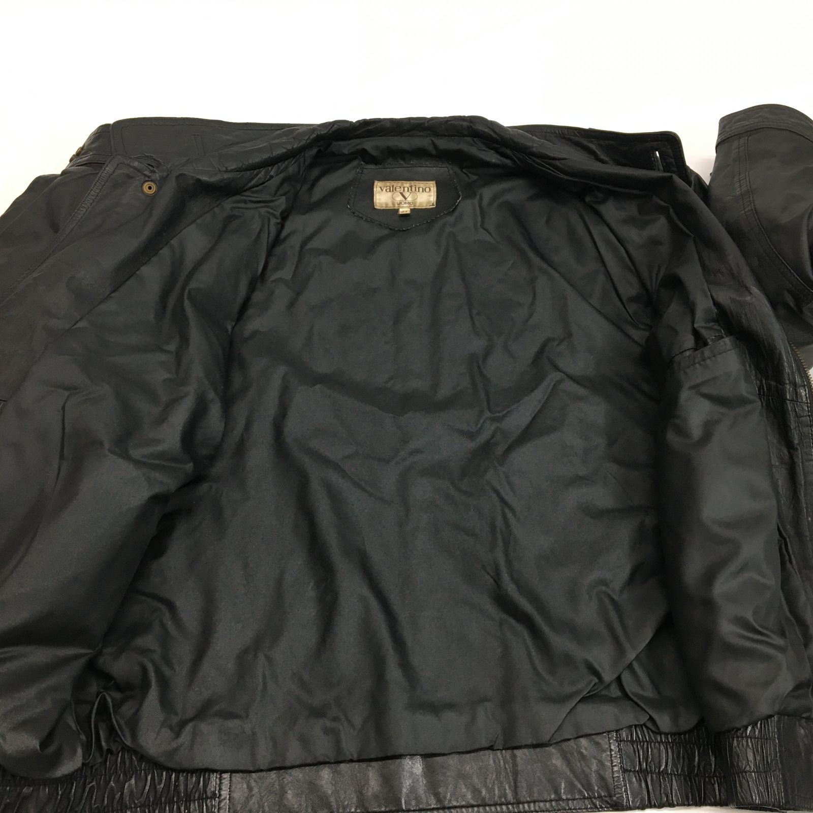 90's VALENTINO UOMO ヴァレンティノ バレンチノ レザー