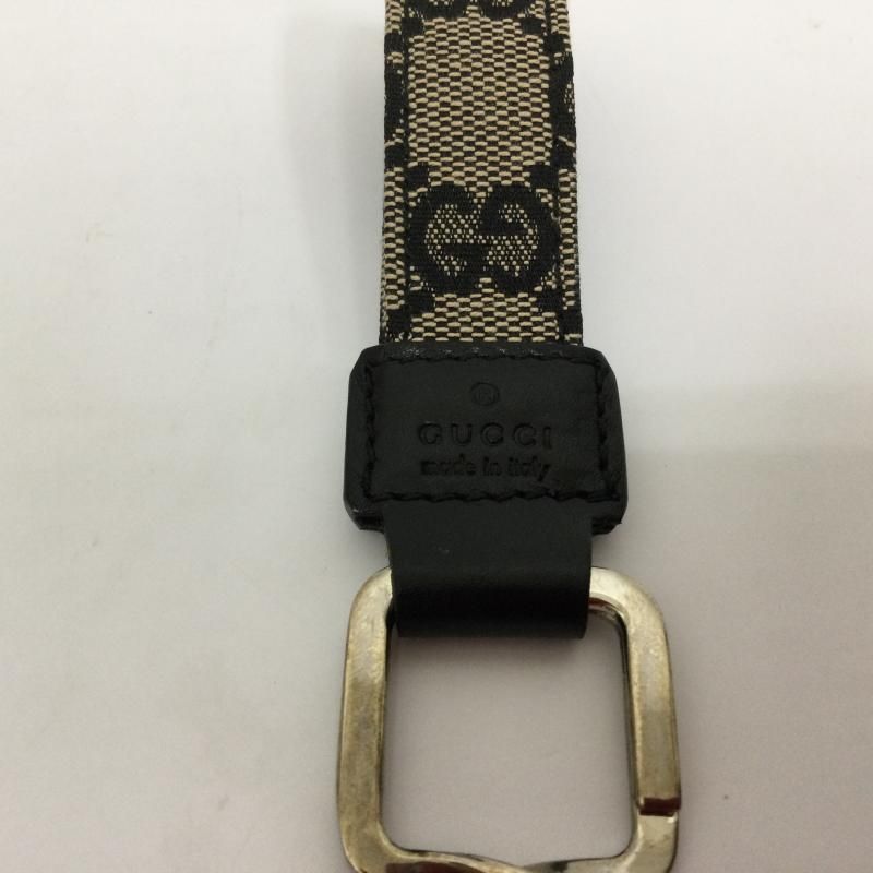 GUCCI グッチ キーホルダー GGキャンバス キーリング キーホルダー 専用袋・箱付