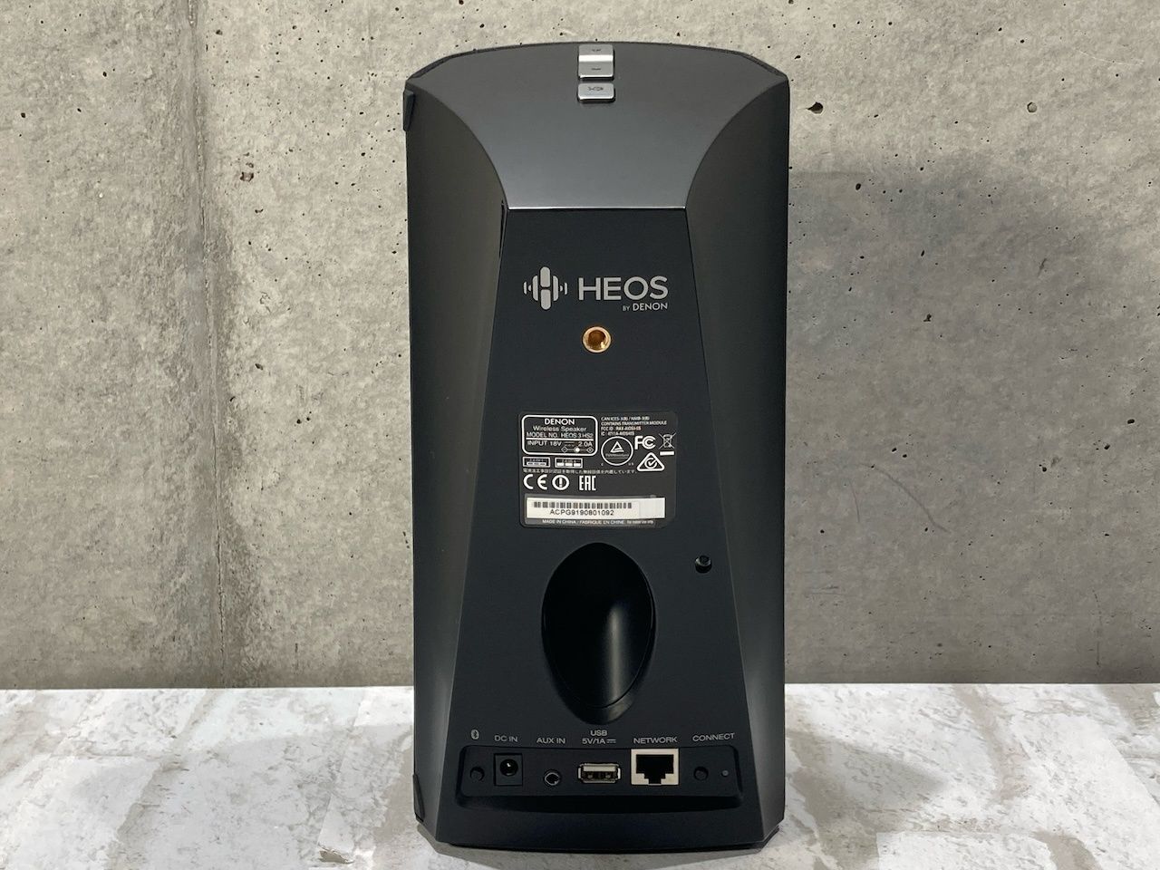 ★状態良好★ Denon デノン HEOS 3 ポータブルネットワークスピーカー HEOS3HS2-K ☆★