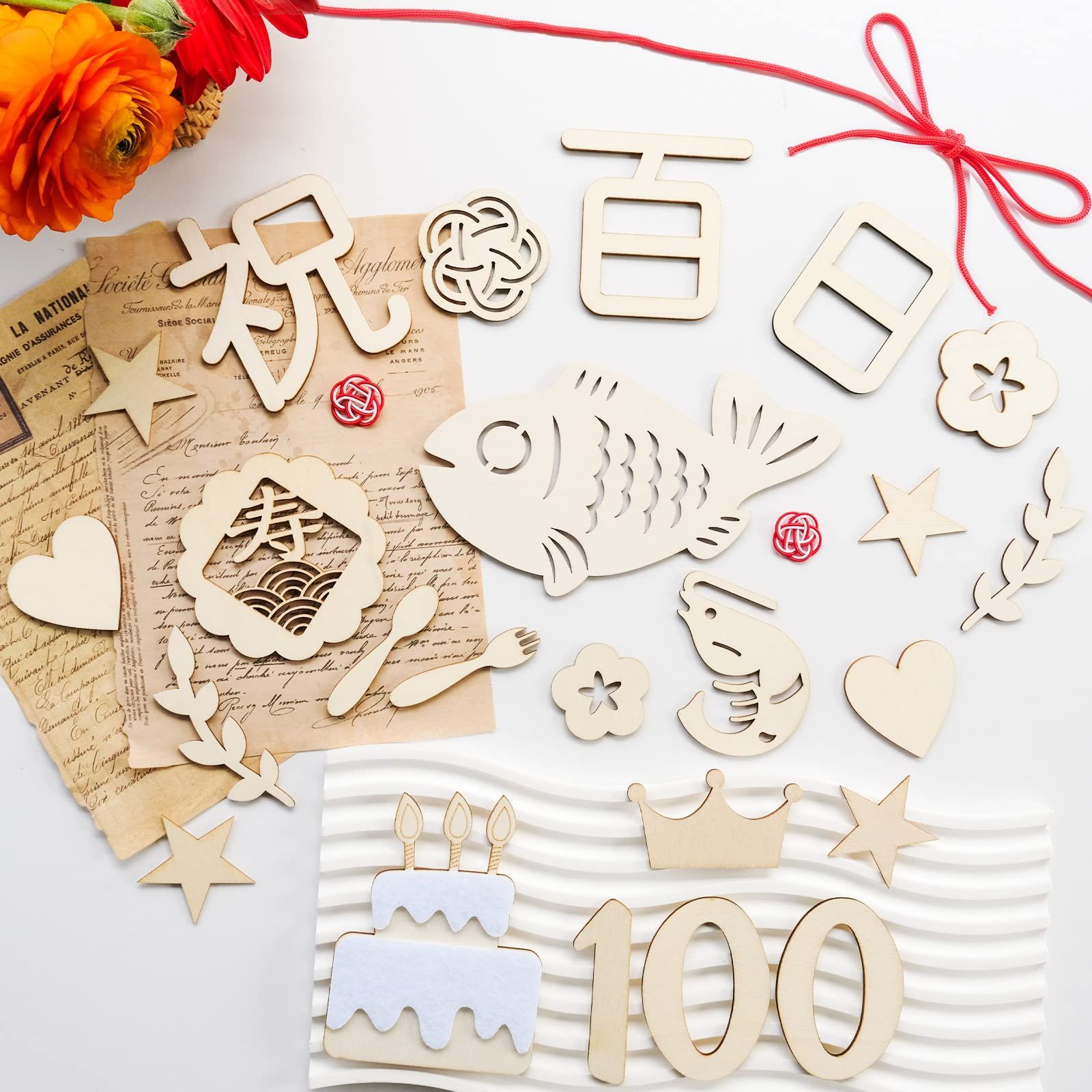 飾り お食い初め 月齢フォト 写真道具 100日祝い 撮影アイテム セット 記念日フォト 新生児 木製 成長記録に 赤ちゃん レターバナー 出産祝い 百日祝い 男の子 女の子 Oaec ケーキ 花婿衣裳 メモリアル用品作成グッズ 