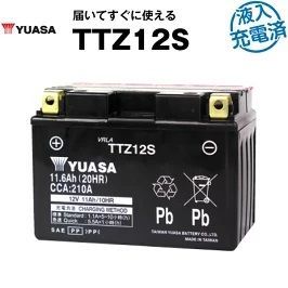 TTZ12S (密閉型) バイク用バッテリー 台湾ユアサ YUASA library.umsida