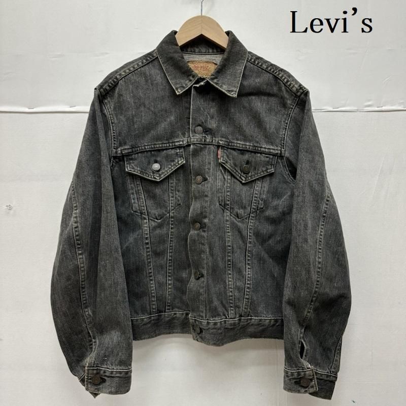 90's リーバイス 70505-0213 デニムジャケット先染めブラック