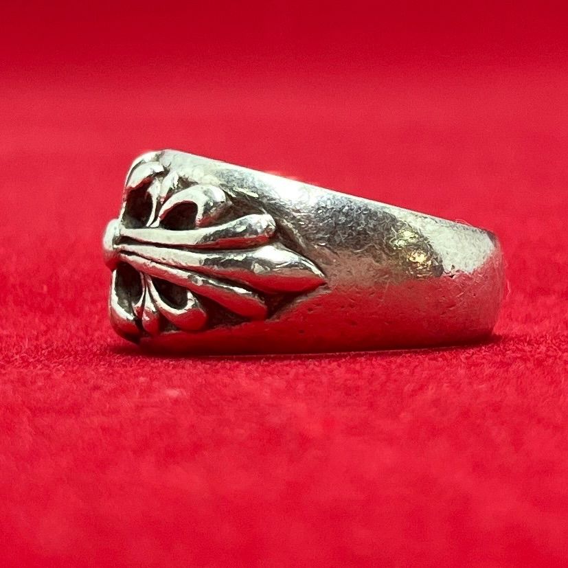 CHROME HEARTS クロムハーツ FLRL CRS フローラルクロス リング