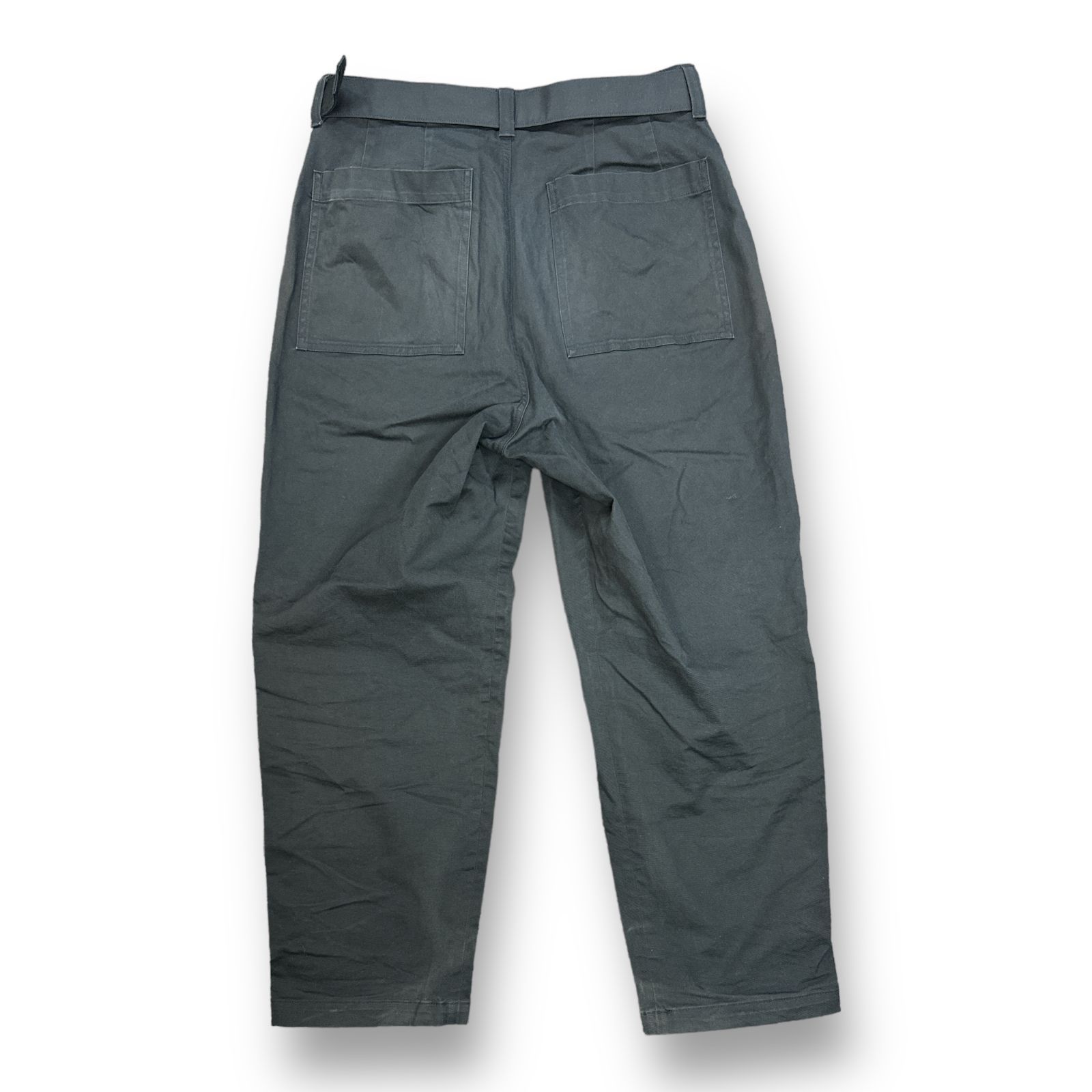 SOPHNET. 23SS STRETCH CHINO BELTED TUCK HEM CORD TAPERED PANTS