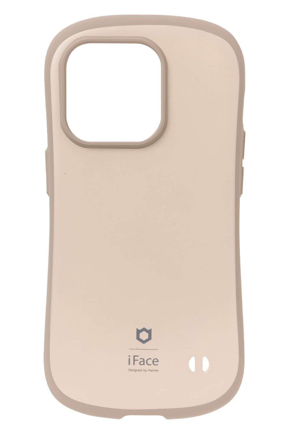 iFace First Class Cafe iPhone 14 Pro ケース (カフェラテ)【アイフェイス アイフォン14pro 用 iphone14プロ 用 カバー 韓国 耐衝撃 ストラップホール】 [カフェラテ・iPhone14 Pro専用]