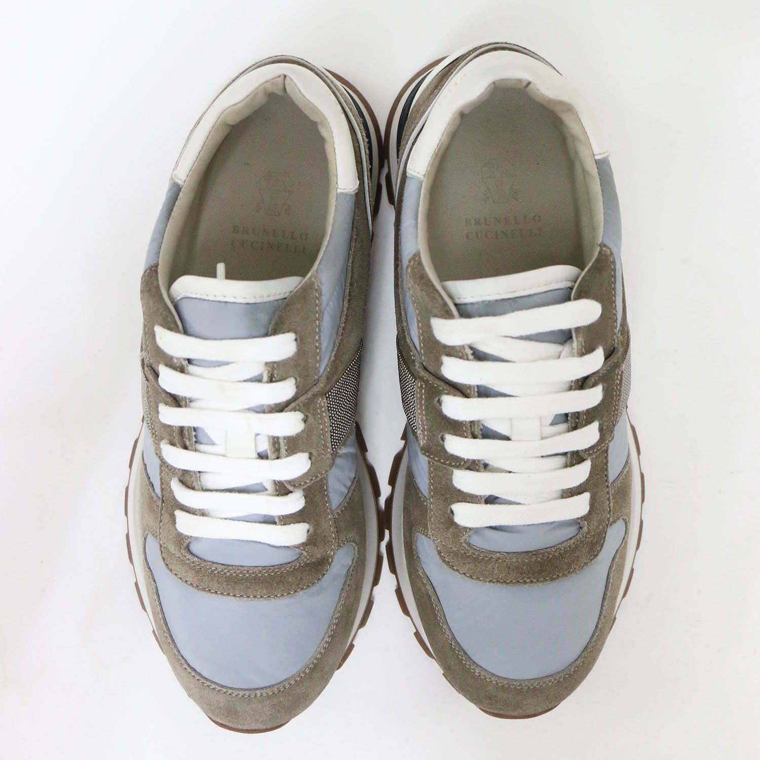 ブルネロクチネリ スニーカー レディース グレー 37 BRUNELLO CUCINELLI ブルネロクチネリ スニーカー グレー系