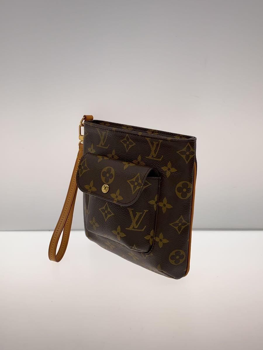 LOUIS VUITTON M51901 パルティシオン_モノグラム・キャンバス_BRW PVC ブラウン LV キズ、ヨゴレ有 - メルカリ