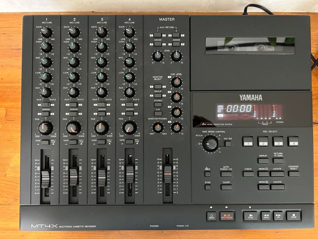 YAMAHA MT4X 整備動作品　マルチトラックレコーダー　MTR YAMAHA MT4X 整備動作品マルチトラックレコーダー
