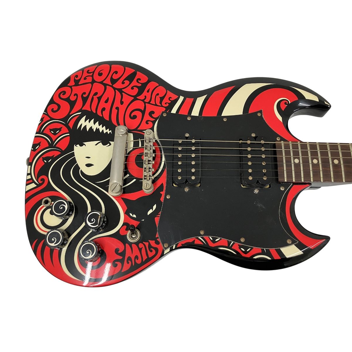 Epiphone G-310 Emily The Strange 限定モデル SG タイプ エミリー