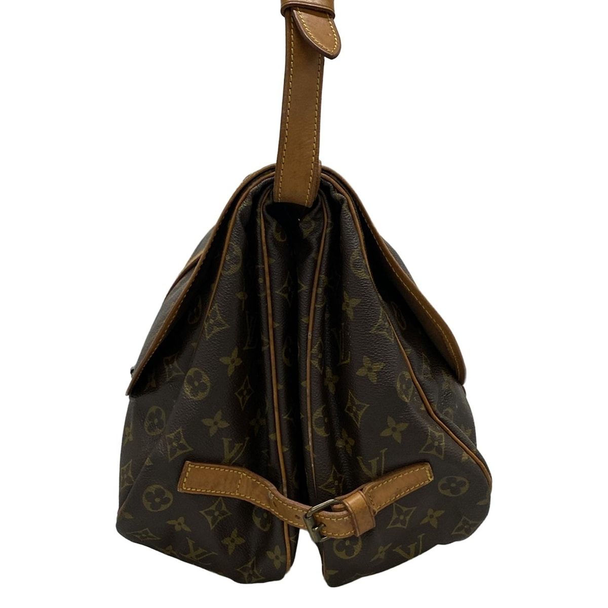 美品【LOUIS VUITTON】ショルダーバッグ　ソミュール35 モノグラム ルイ ヴィトン ショルダーバッグ ソミュール 35 ec-21273