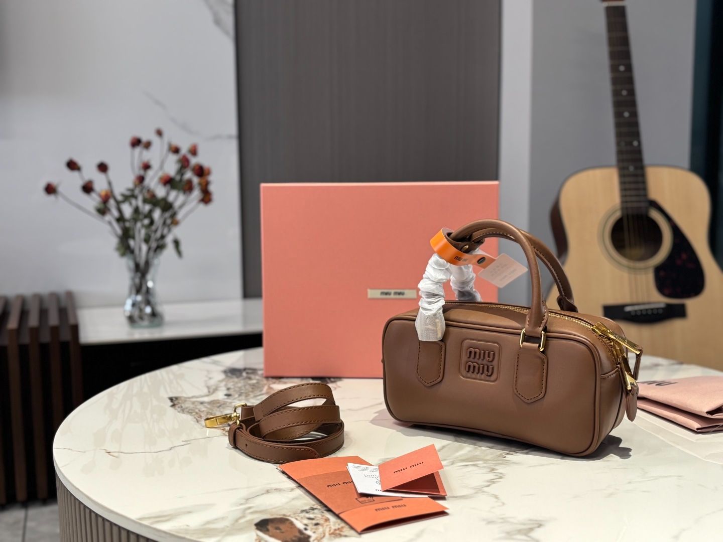 今日特価】Miu Miu Bowling Bag ミュウミュウ ボーリング バッグ
