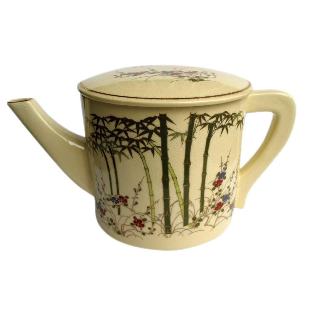 茶道具 片口水注 水注 注文 竹林 陶器 茶の湯道具 茶道