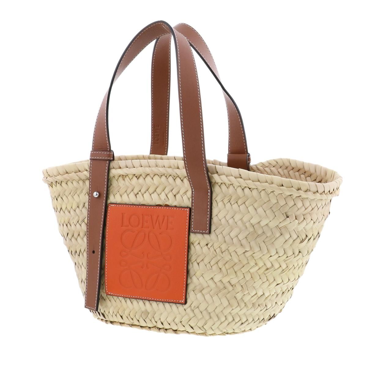 LOEWE(ロエベ) ラフィア ハンドバッグ LOEWE ロエベ バスケットバッグ ハンドバッグ かごバッグ