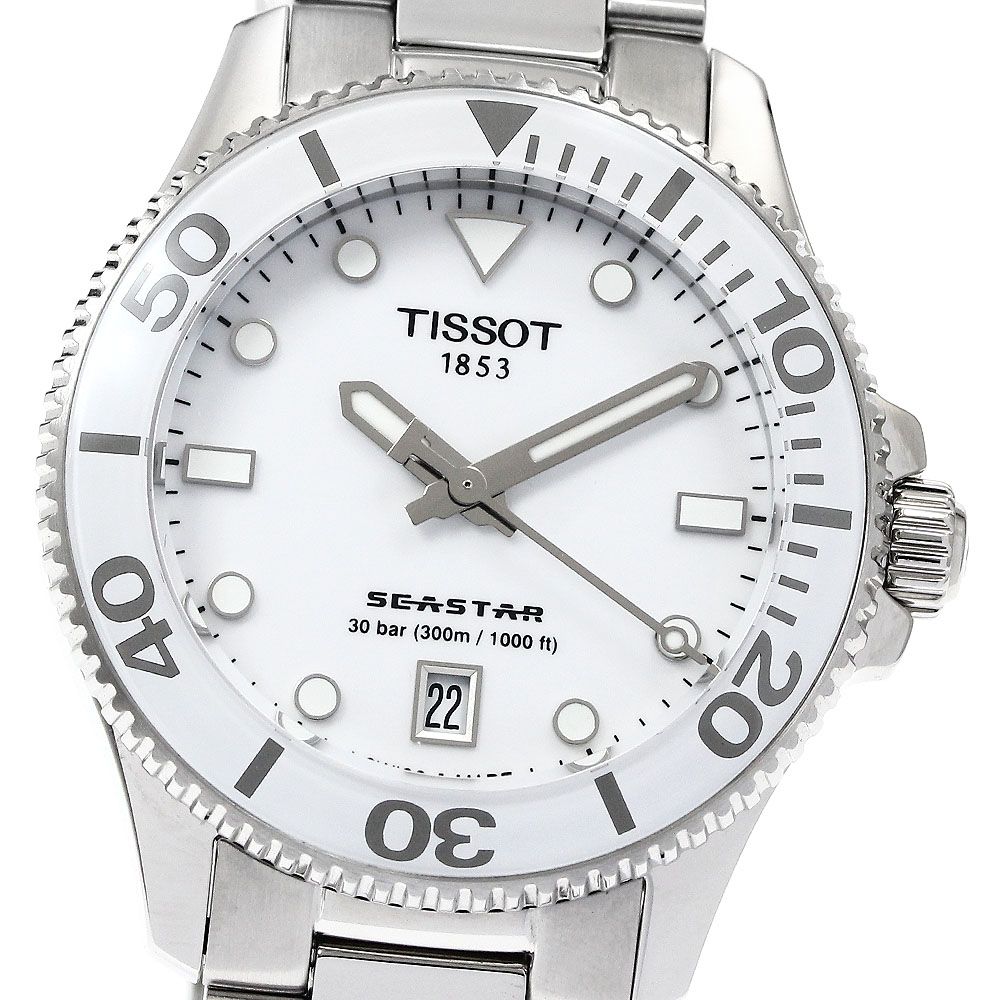 ティソ TISSOT T120.210.11.011.00 シースター 1000 36MM デイト クォーツ ボーイズ き_885361